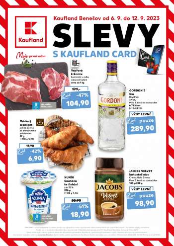Leták Kaufland - 6.9.2023 - 12.9.2023.