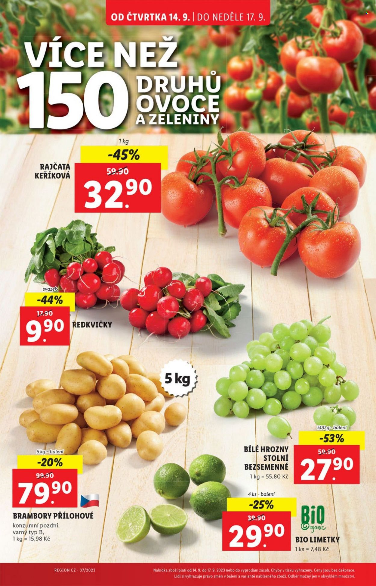 Leták Lidl - 14.9.2023 - 17.9.2023. Strana 2