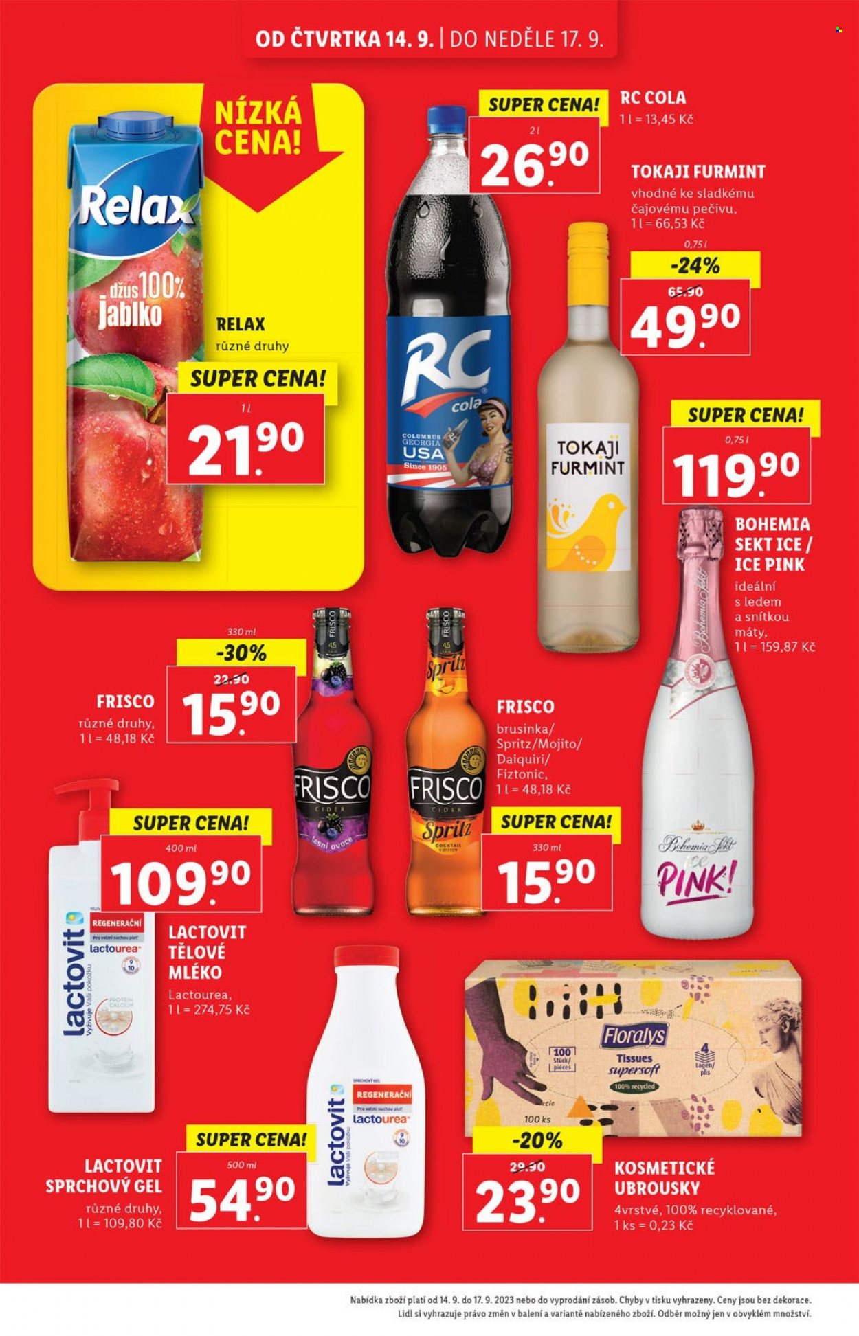 Leták Lidl - 14.9.2023 - 17.9.2023. Strana 12