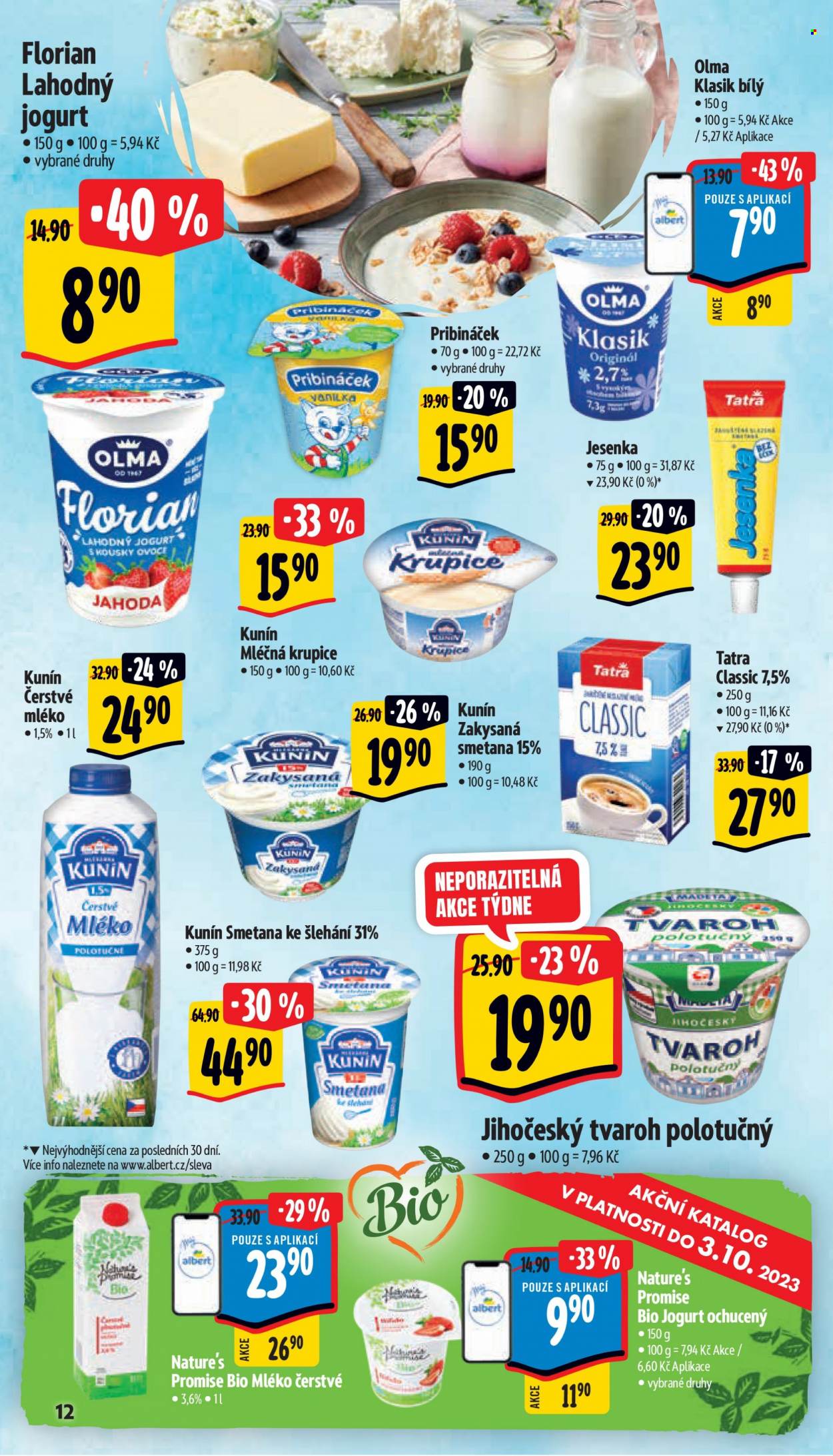 Leták Albert Supermarket - 13.9.2023 - 19.9.2023. Strana 12