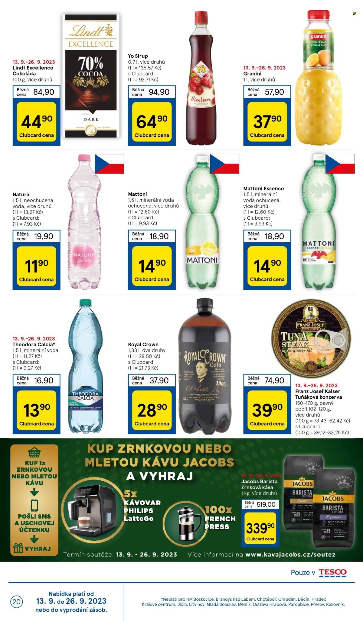 Leták TESCO - 13.9.2023 - 19.9.2023. Strana 20
