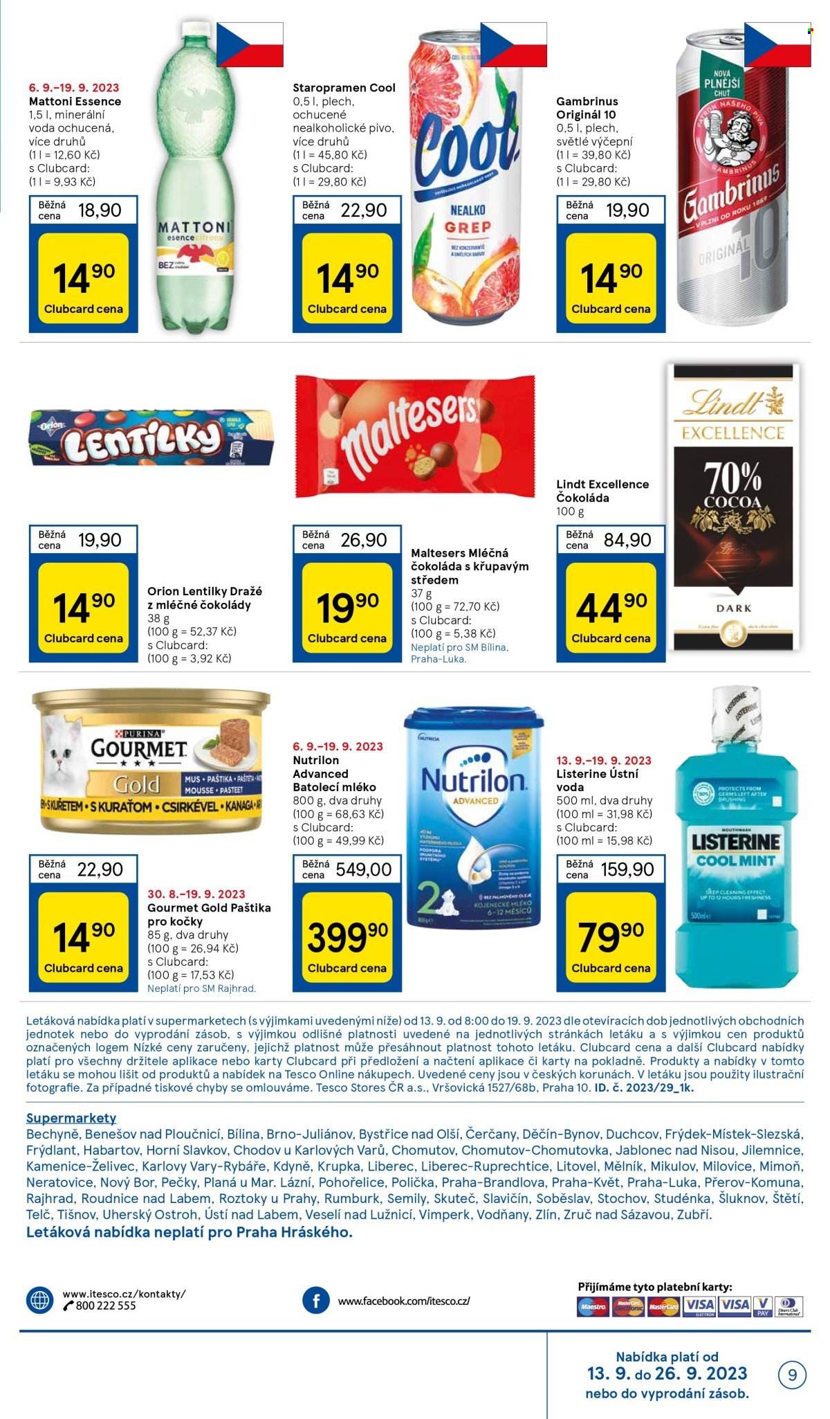 Leták TESCO supermarket - 13.9.2023 - 19.9.2023. Strana 9