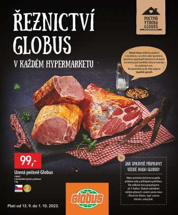 Leták Globus - 13.9.2023 - 1.10.2023.