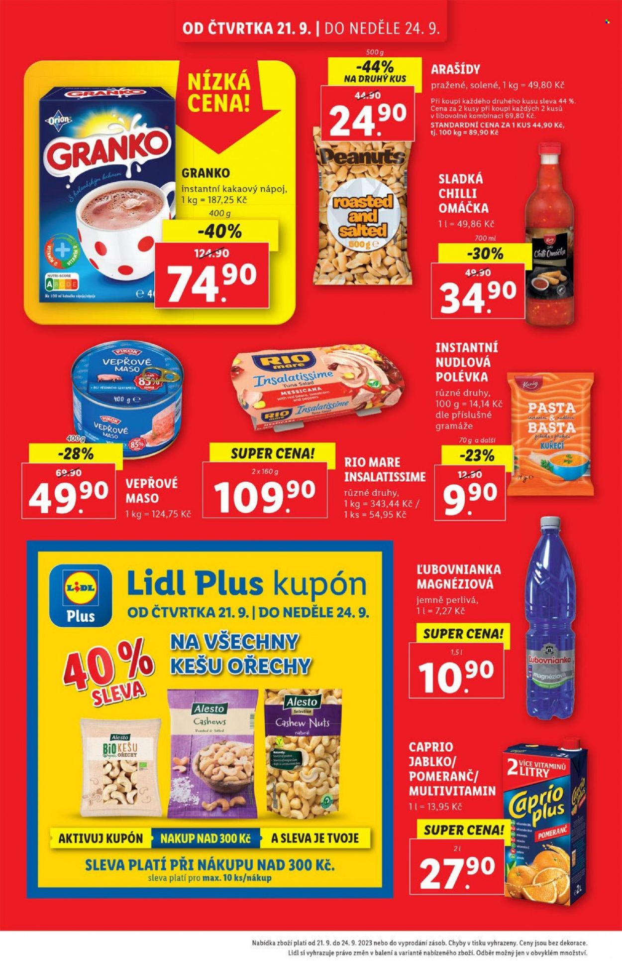 Leták Lidl - 21.9.2023 - 24.9.2023. Strana 10
