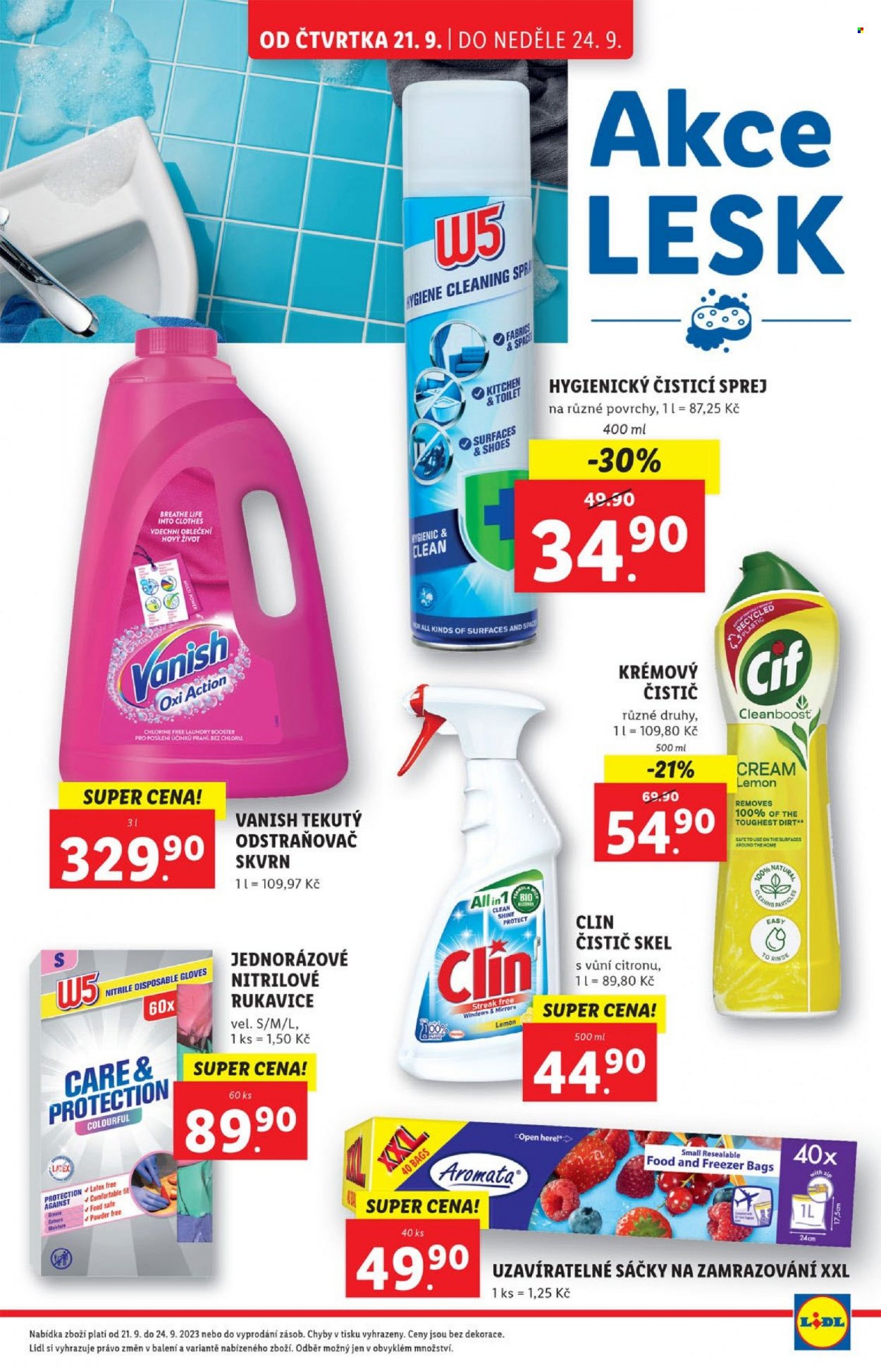 Leták Lidl - 21.9.2023 - 24.9.2023. Strana 15