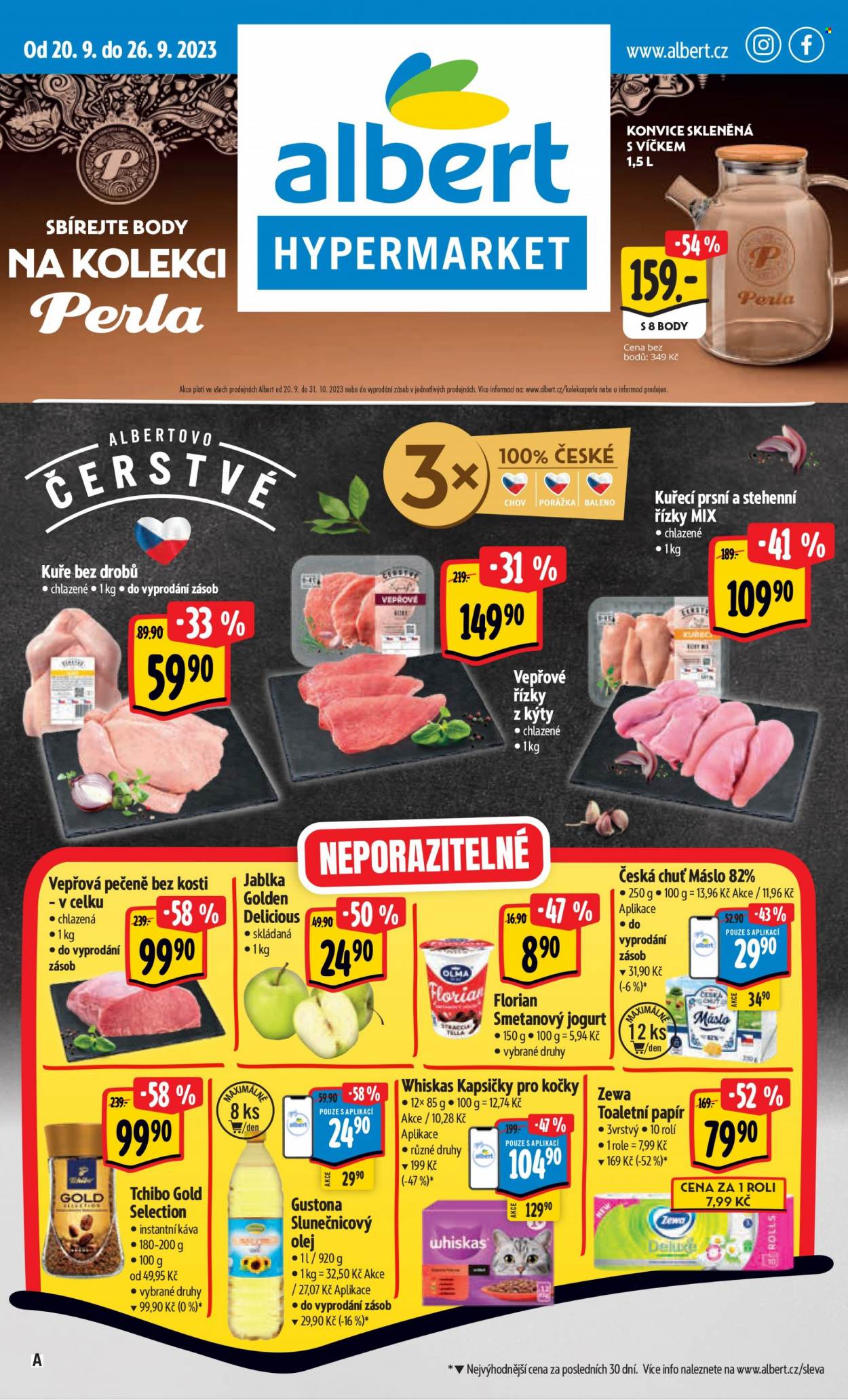 Leták Albert Hypermarket - 20.9.2023 - 26.9.2023. Strana 1