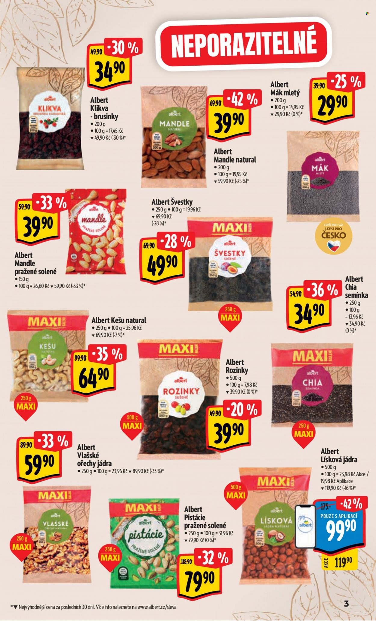 Leták Albert Hypermarket - 20.9.2023 - 26.9.2023. Strana 3