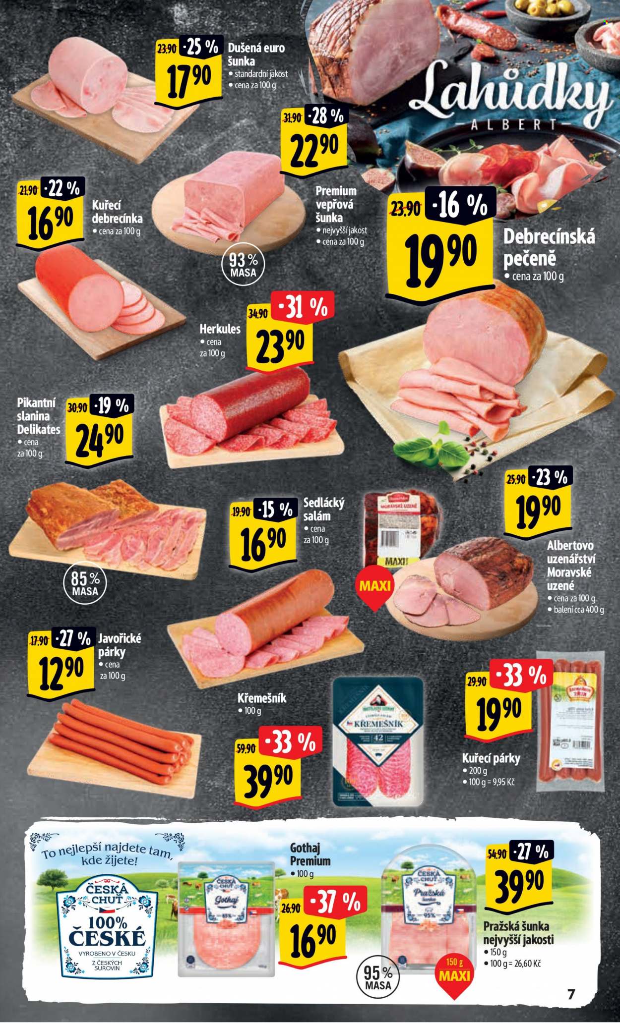 Leták Albert Hypermarket - 20.9.2023 - 26.9.2023. Strana 7