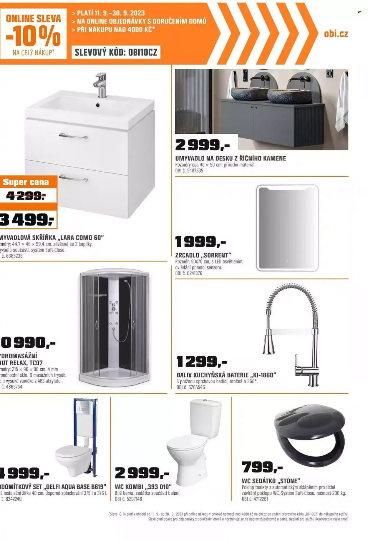 Leták OBI - 1.9.2023 - 30.9.2023. Strana 8