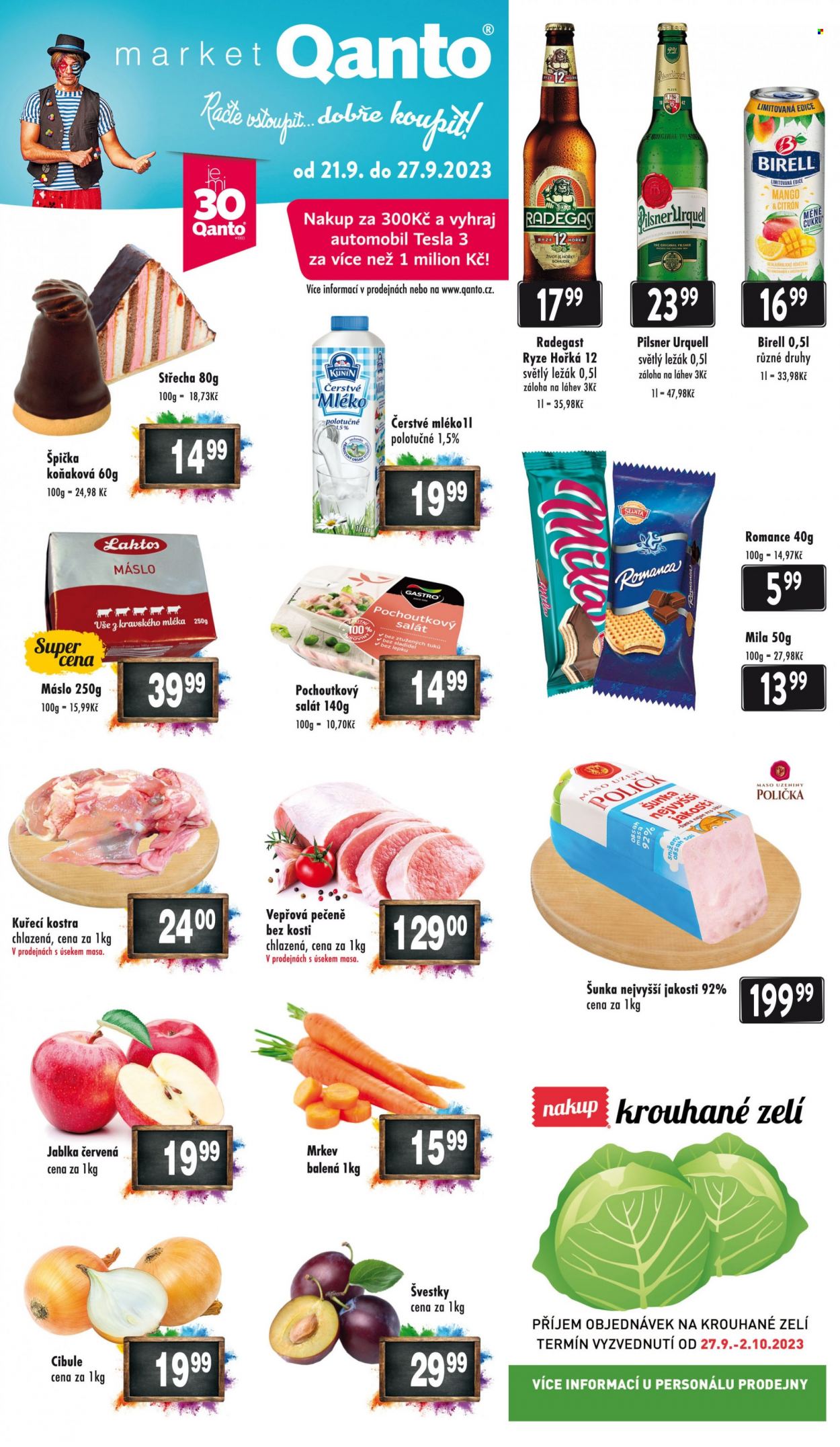 Leták Qanto market - 21.9.2023 - 27.9.2023. Strana 1