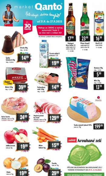 Leták Qanto market - 21.9.2023 - 27.9.2023.