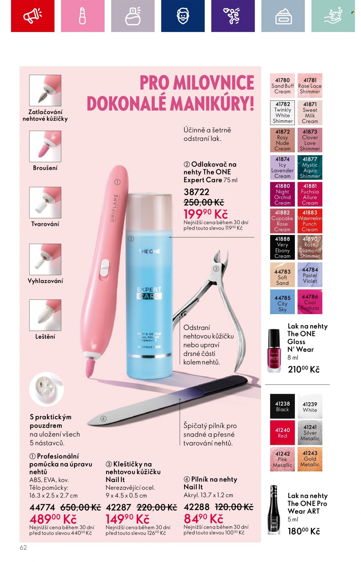 Leták ORIFLAME - 20.9.2023 - 10.10.2023. Strana 62