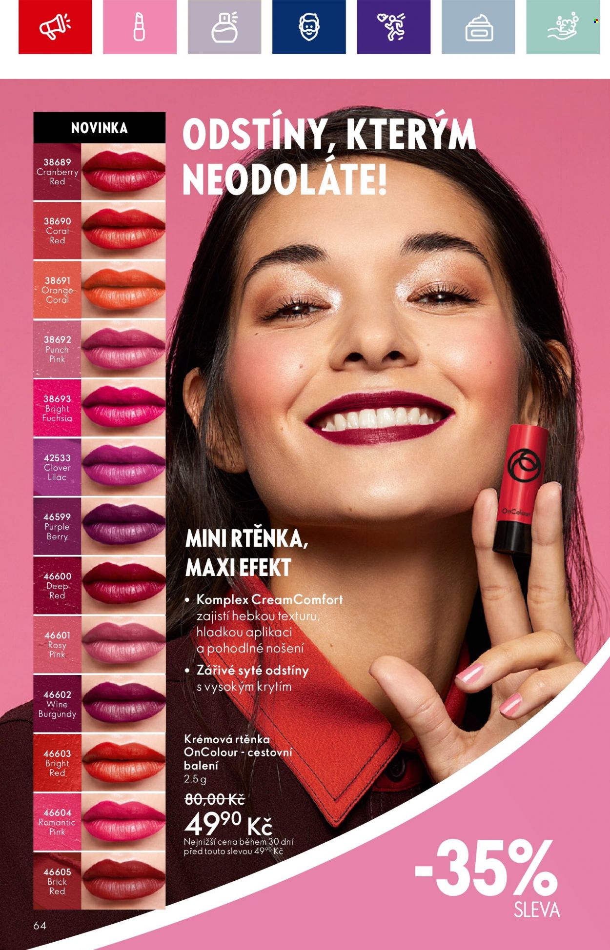 Leták ORIFLAME - 20.9.2023 - 10.10.2023. Strana 64