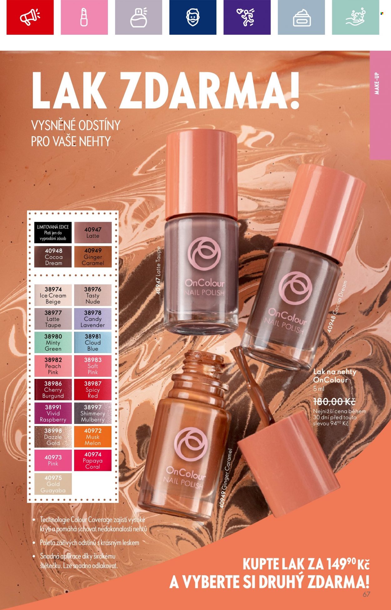 Leták ORIFLAME - 20.9.2023 - 10.10.2023. Strana 67