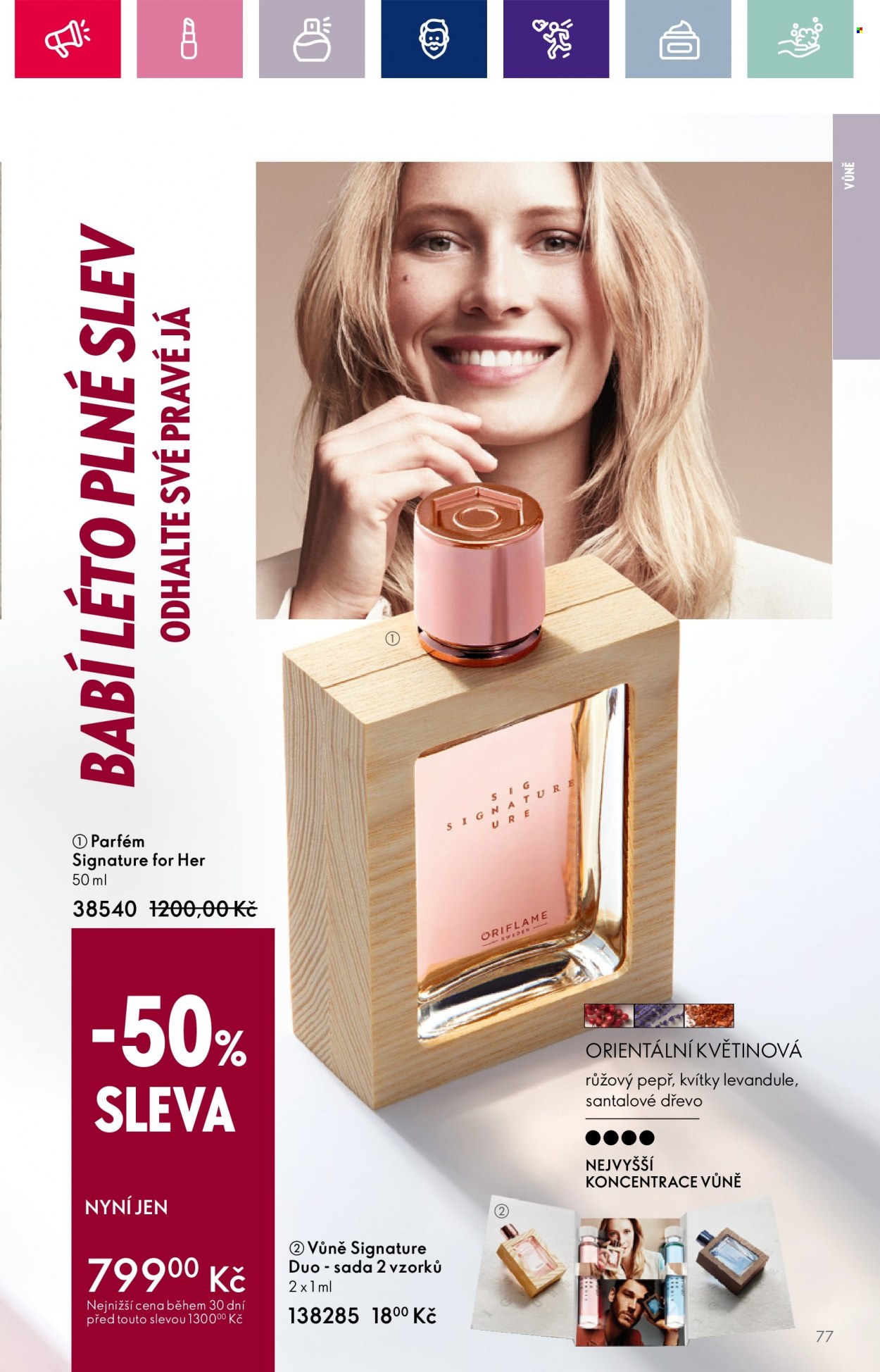 Leták ORIFLAME - 20.9.2023 - 10.10.2023. Strana 77