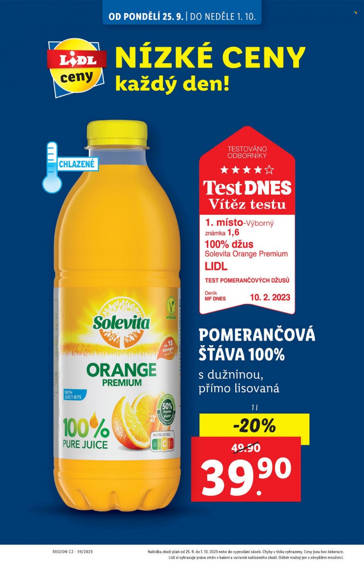 Leták Lidl - 25.9.2023 - 1.10.2023. Strana 18