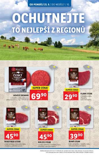 thumbnail - MASO UZENINY POLIČKA RUMP STEAK květová špička z mladého býka chlazený vakuově baleno