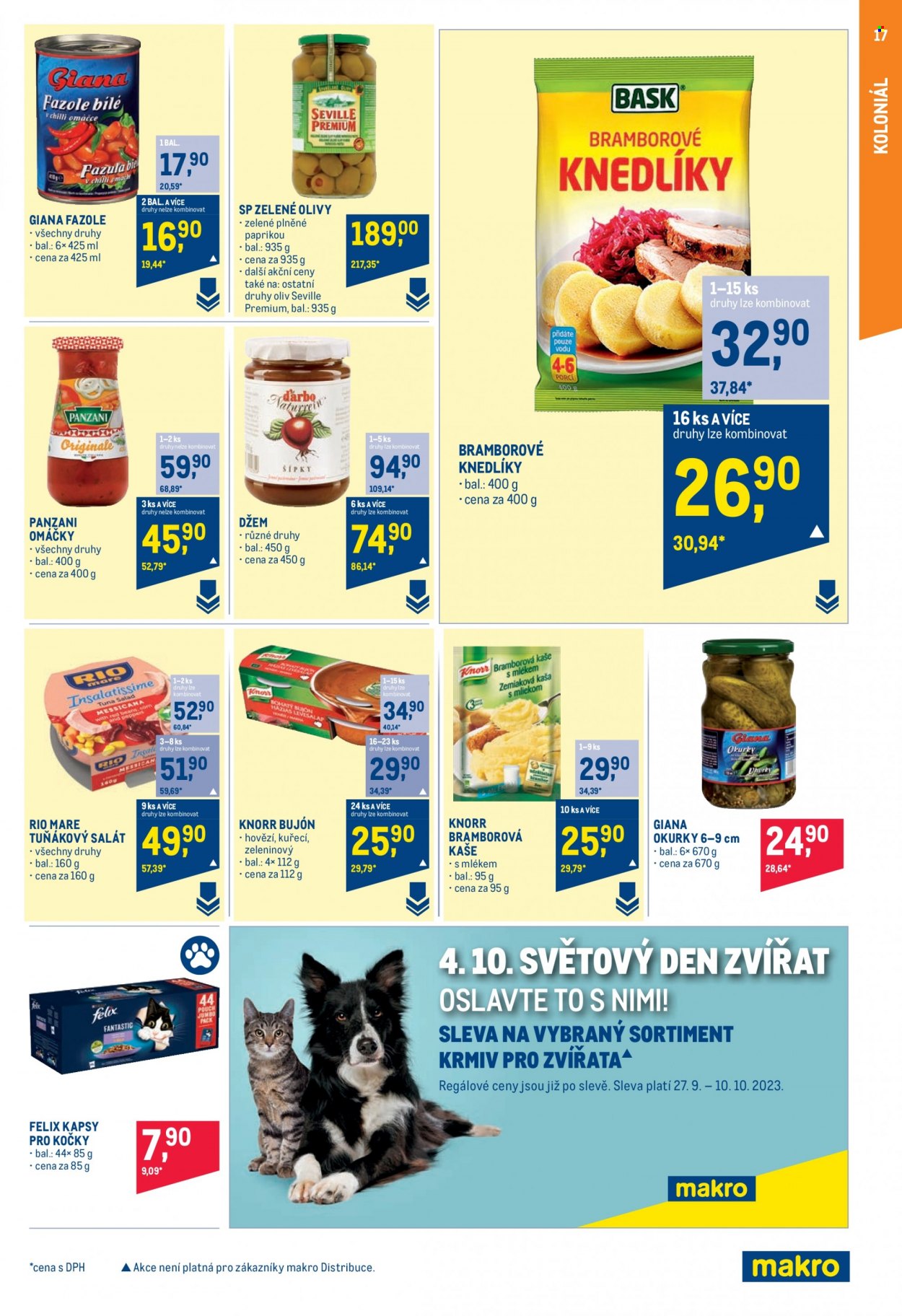 Leták MAKRO - 27.9.2023 - 10.10.2023. Strana 17