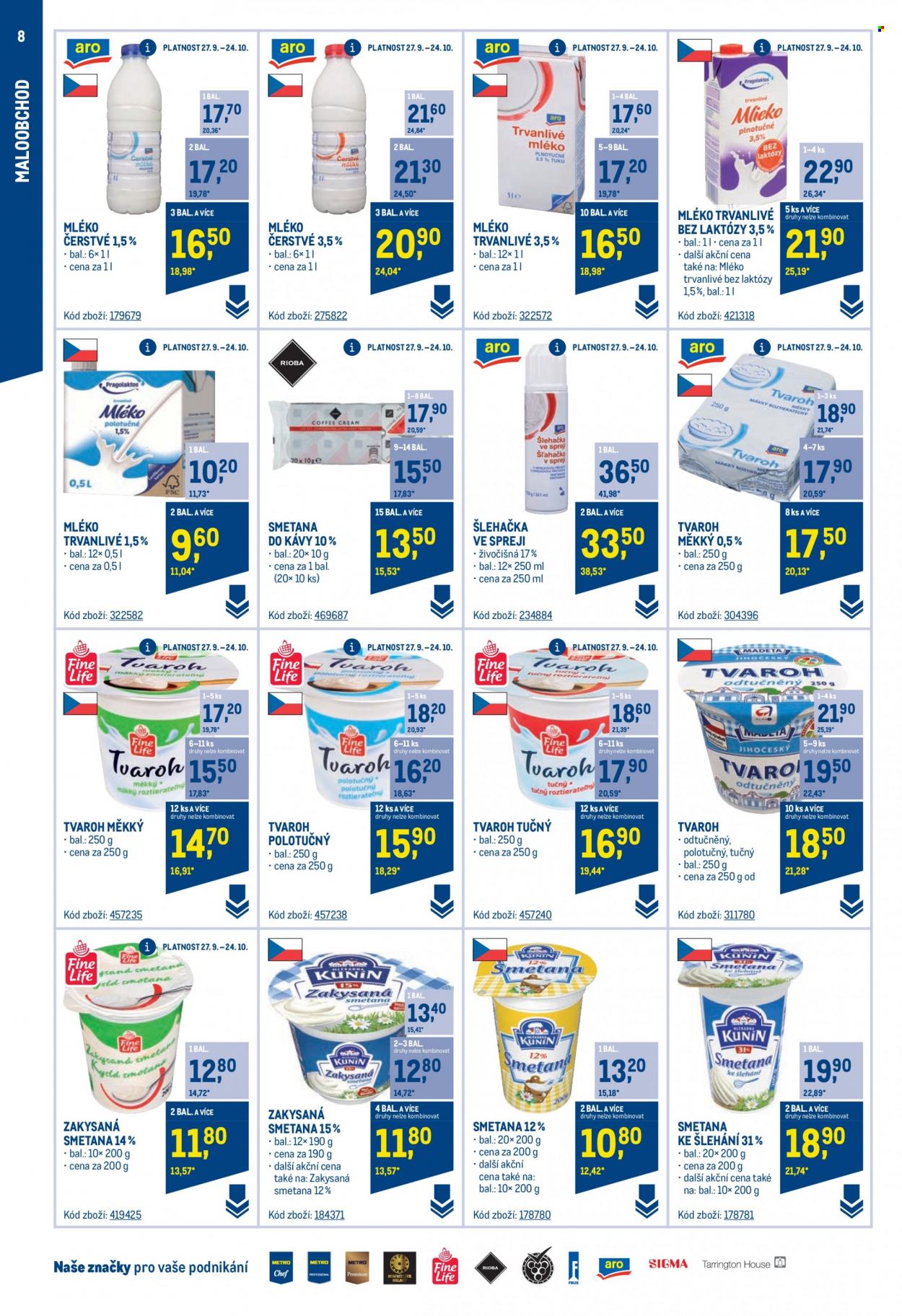 Leták MAKRO - 27.9.2023 - 21.11.2023. Strana 8