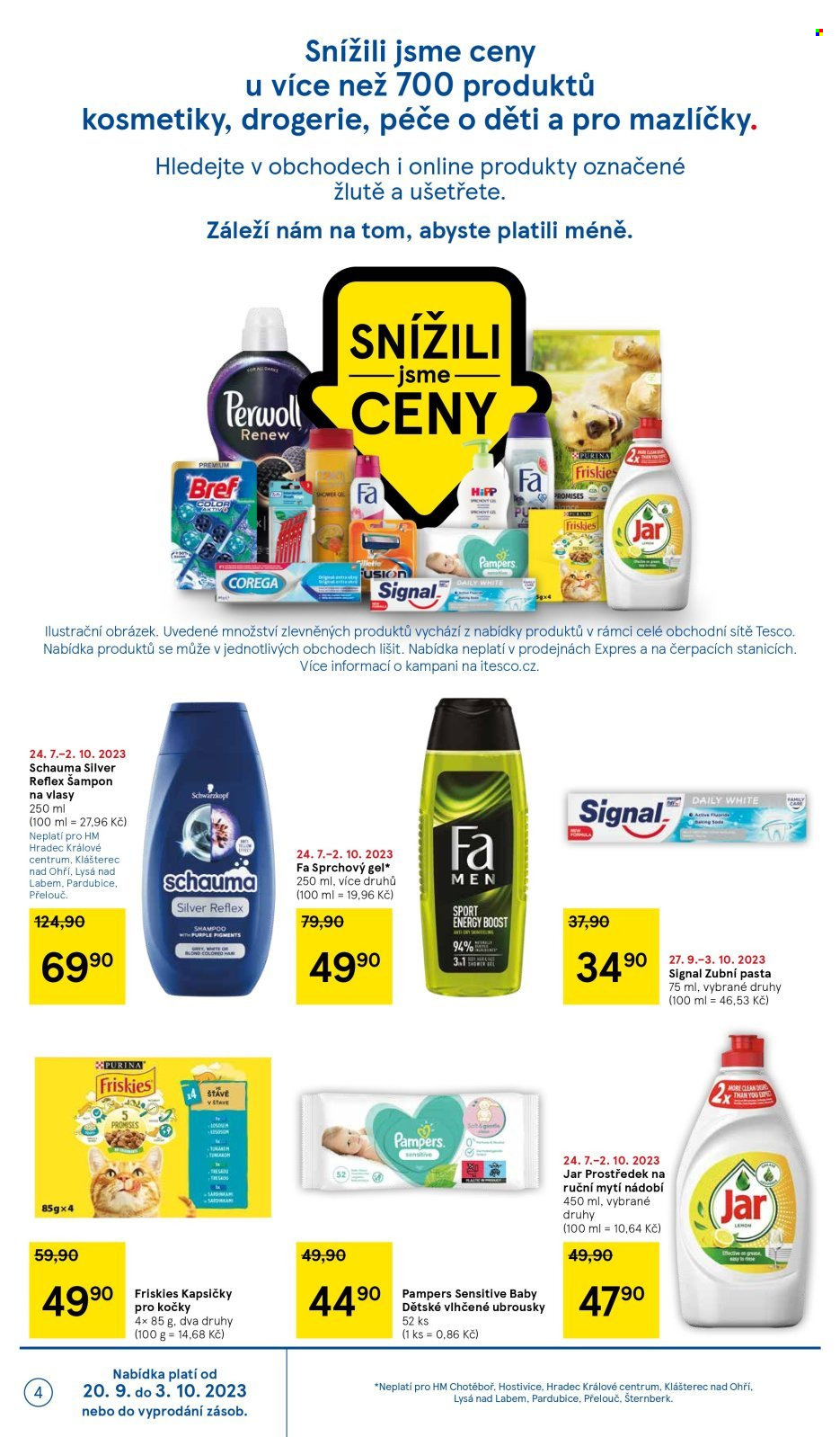 Leták TESCO - 27.9.2023 - 3.10.2023. Strana 4