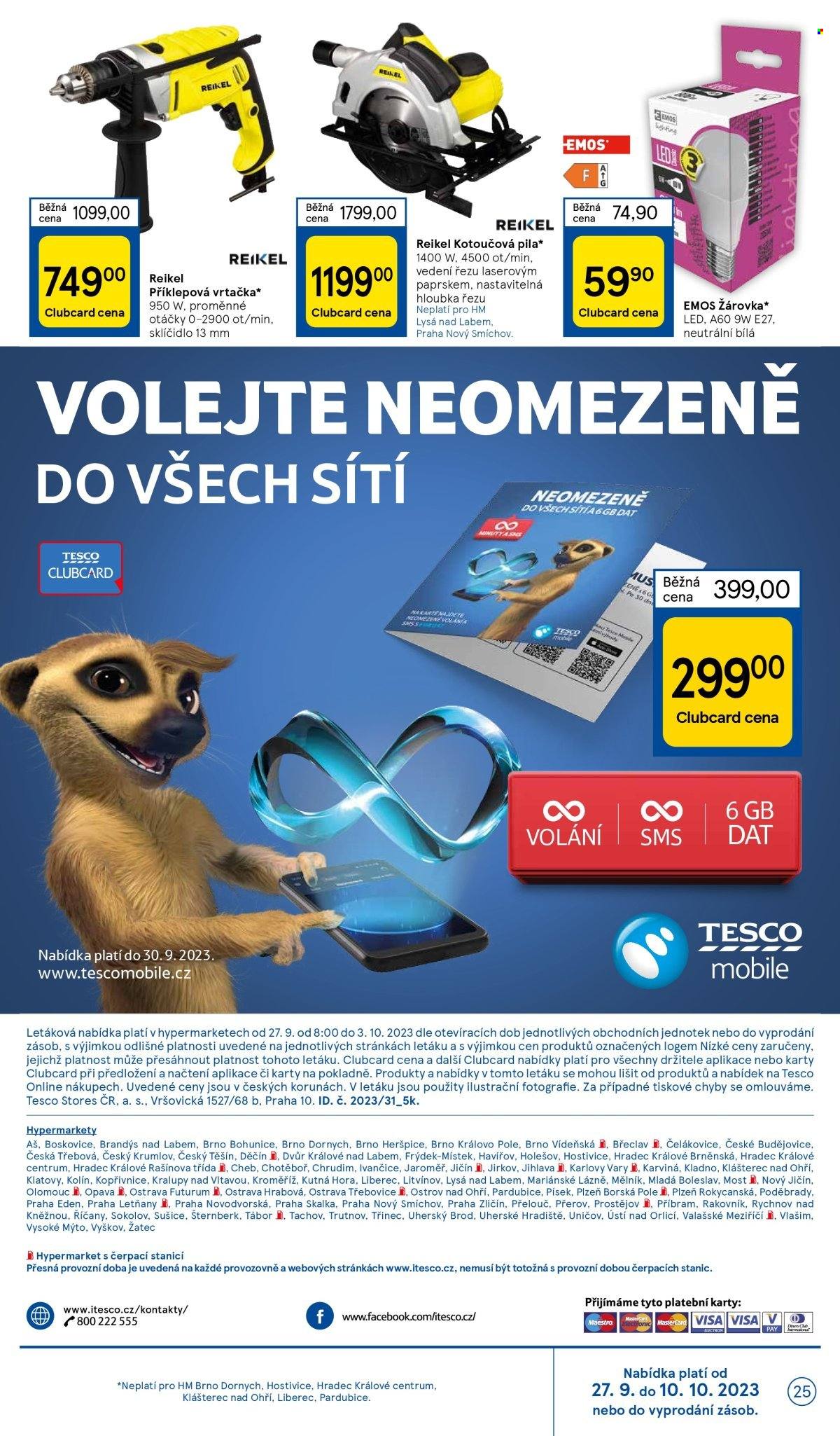 Leták TESCO - 27.9.2023 - 3.10.2023. Strana 25