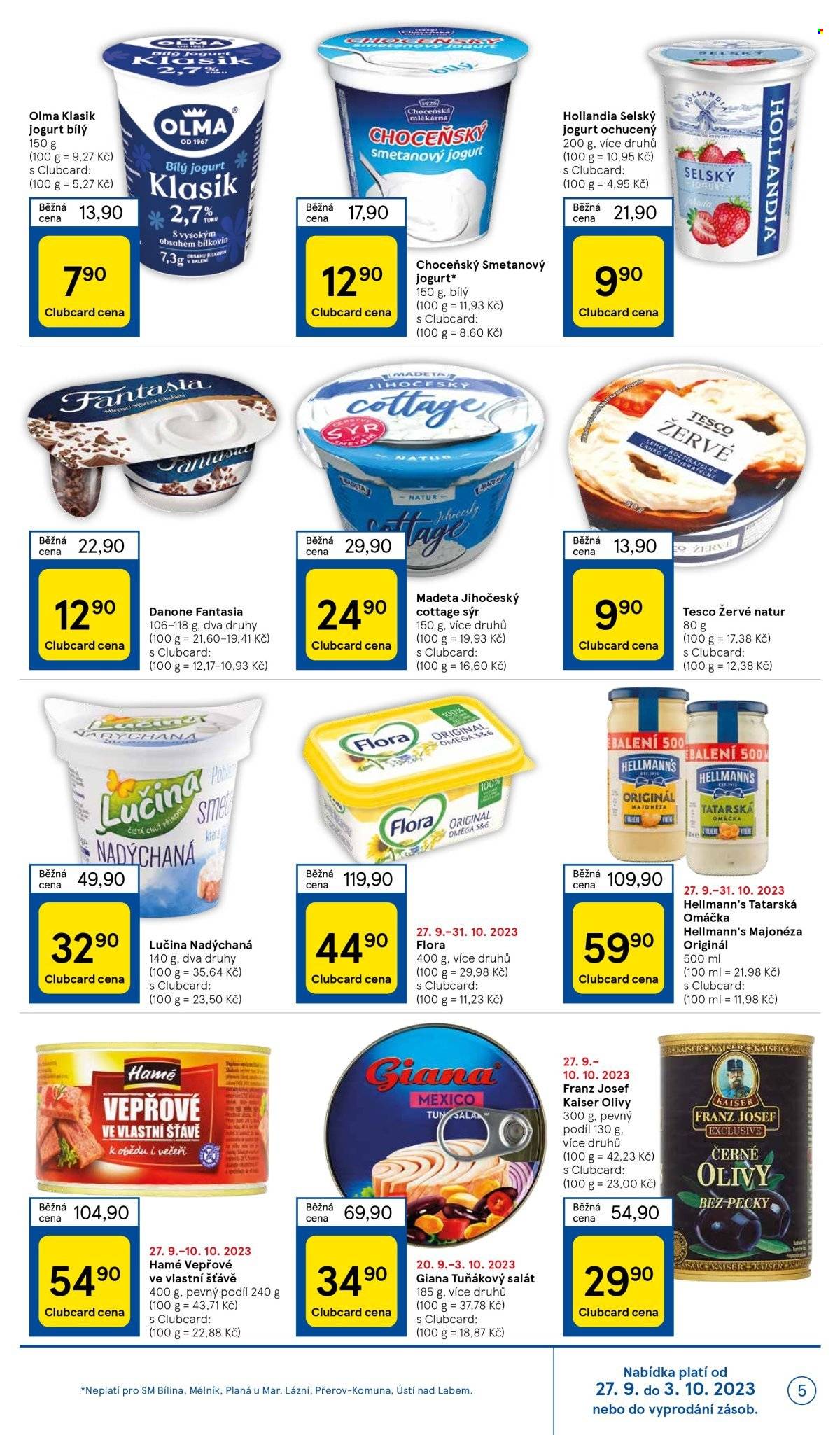 Leták TESCO supermarket - 27.9.2023 - 3.10.2023. Strana 5