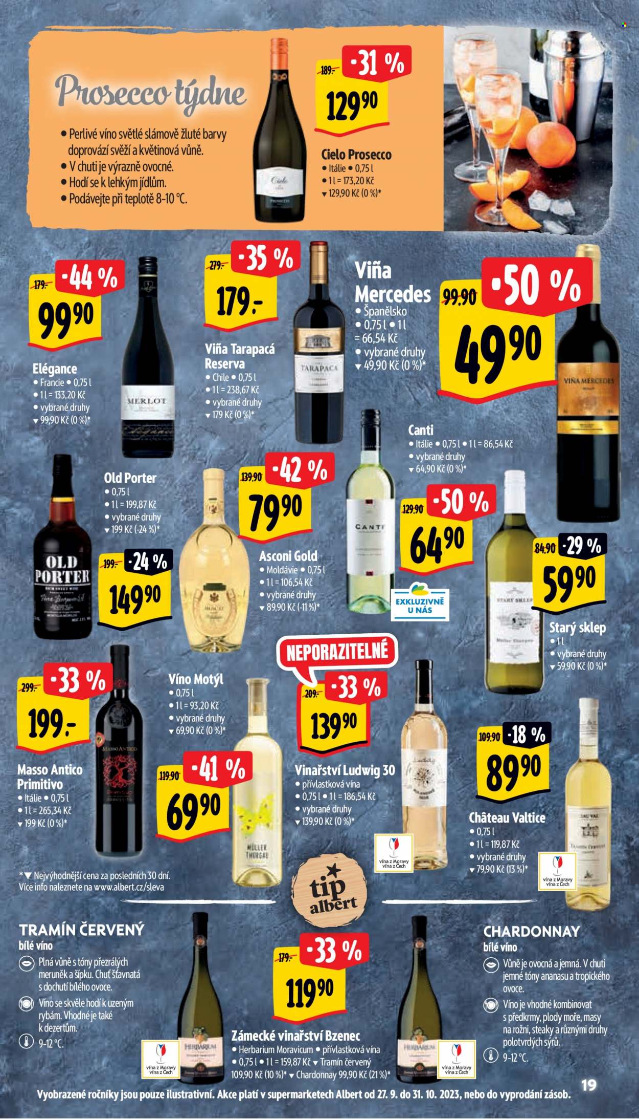 Leták Albert Supermarket - 27.9.2023 - 3.10.2023. Strana 19
