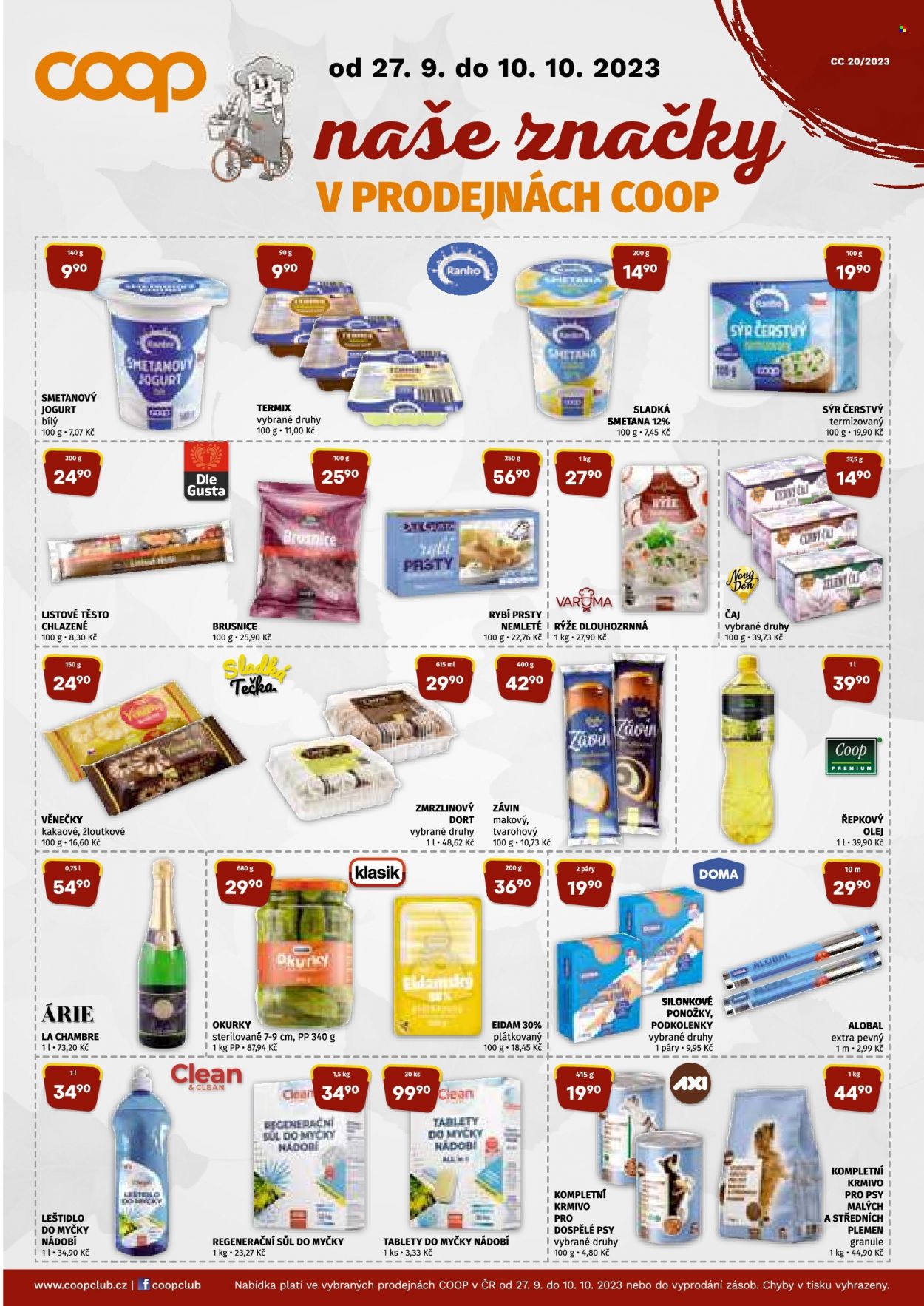Leták coop JEDNOTA - 27.9.2023 - 10.10.2023. Strana 5