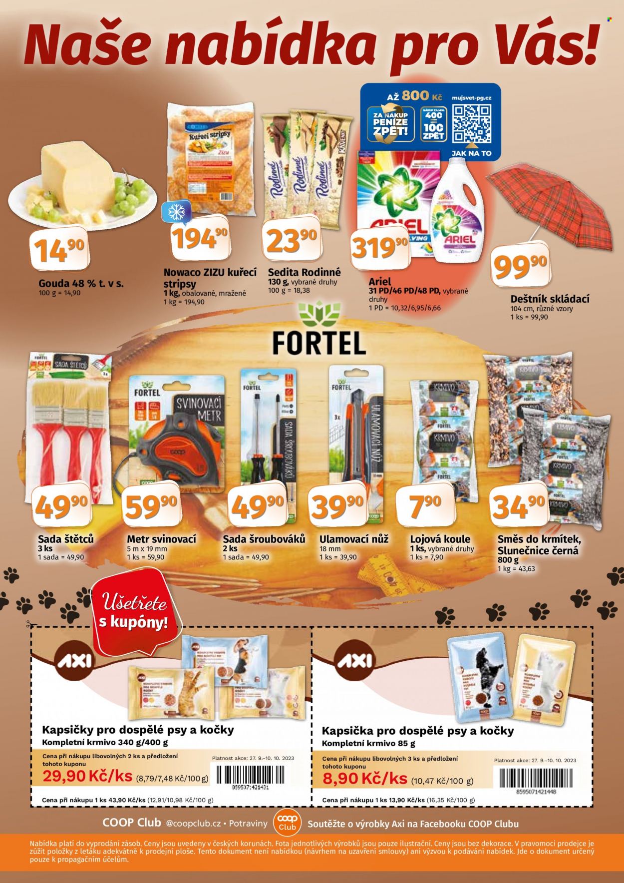 Leták coop TIP - 27.9.2023 - 10.10.2023. Strana 10