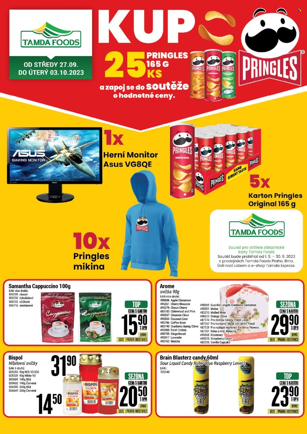 Leták Tamda Foods - 27.9.2023 - 3.10.2023. Strana 1