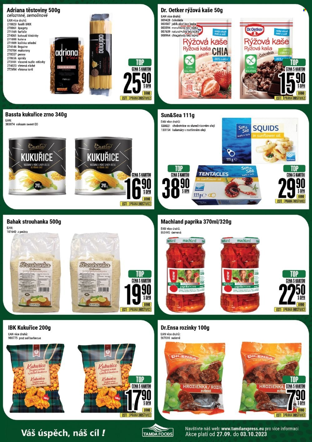 Leták Tamda Foods - 27.9.2023 - 3.10.2023. Strana 29