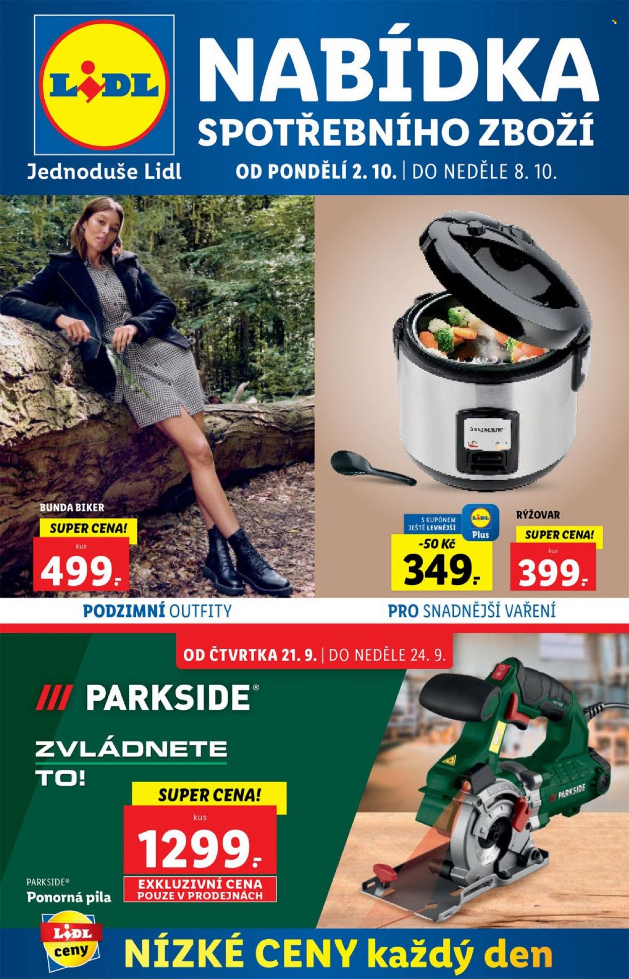 Leták Lidl - 2.10.2023 - 8.10.2023. Strana 1