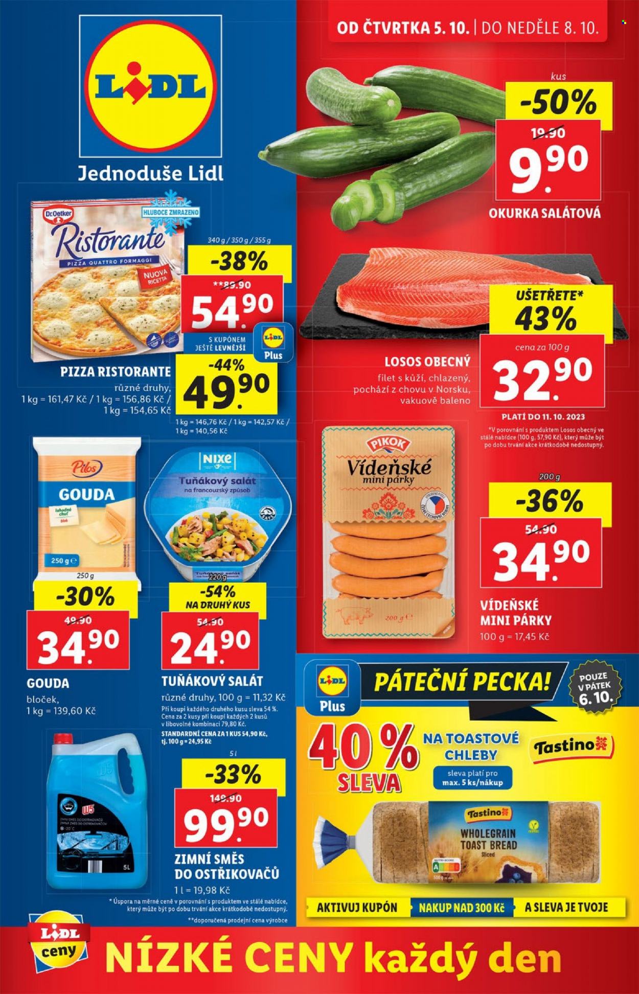 Leták Lidl - 5.10.2023 - 8.10.2023. Strana 1
