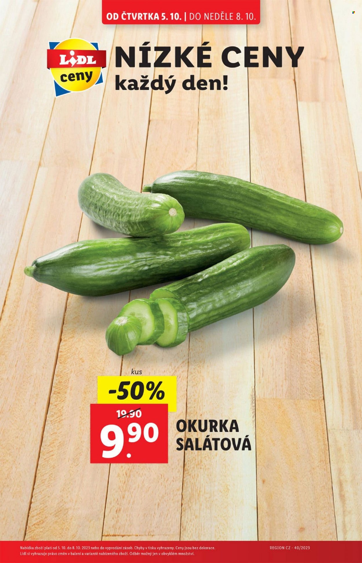 Leták Lidl - 5.10.2023 - 8.10.2023. Strana 3