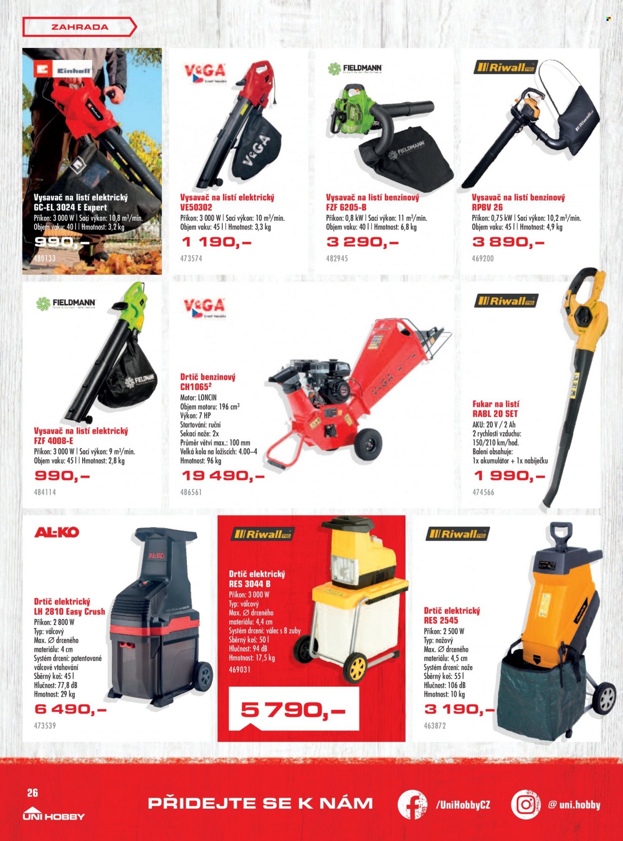 Leták UNI HOBBY - 29.9.2023 - 22.10.2023. Strana 26