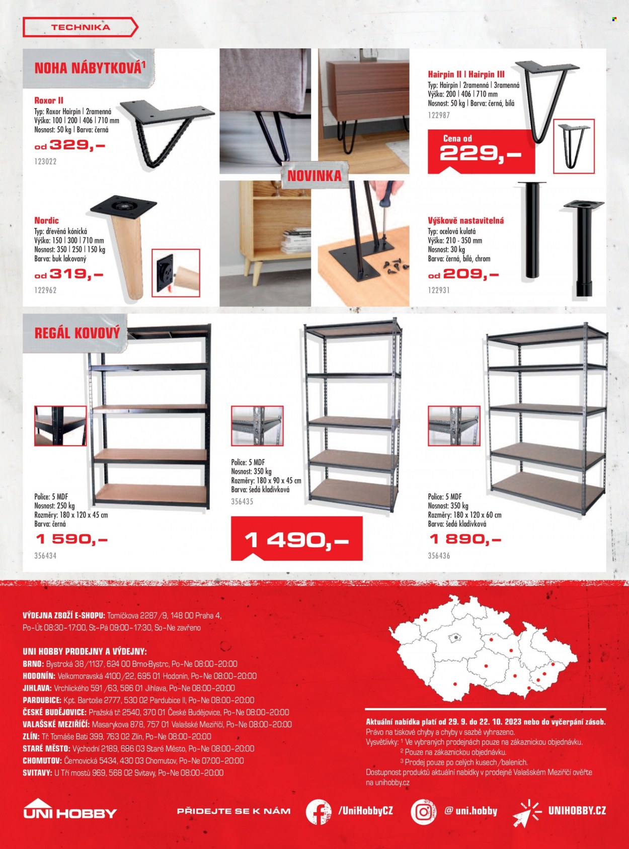 Leták UNI HOBBY - 29.9.2023 - 22.10.2023. Strana 32