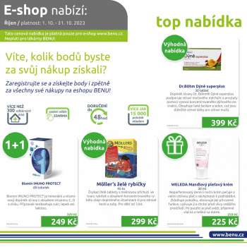 Leták BENU Lékárna - 1.10.2023 - 31.10.2023.
