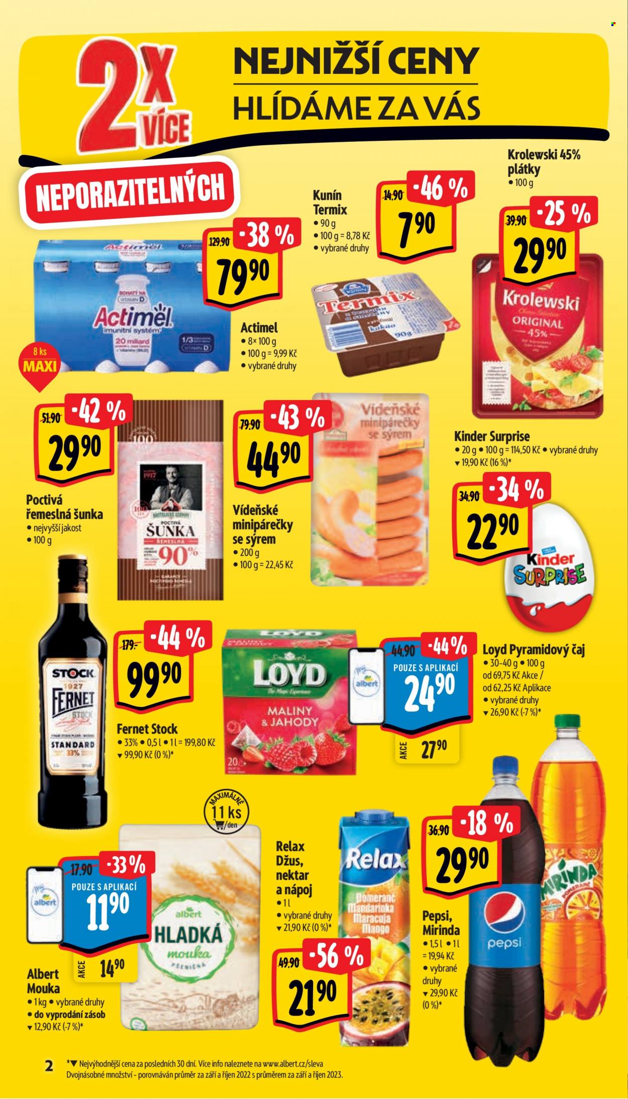 Leták Albert Supermarket - 4.10.2023 - 10.10.2023. Strana 2