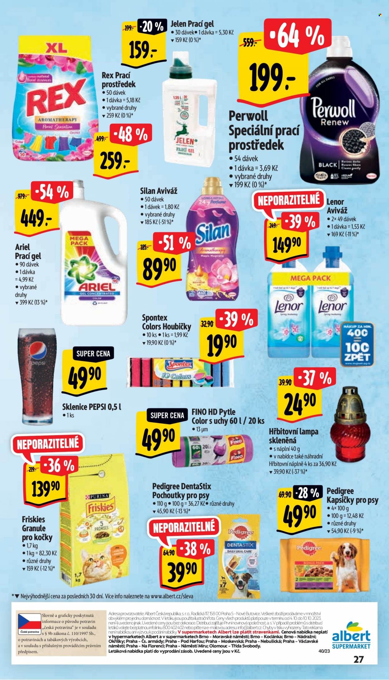 Leták Albert Supermarket - 4.10.2023 - 10.10.2023. Strana 27