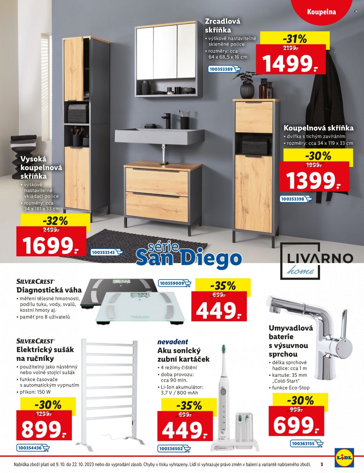 Leták Lidl - 9.10.2023 - 22.10.2023. Strana 3