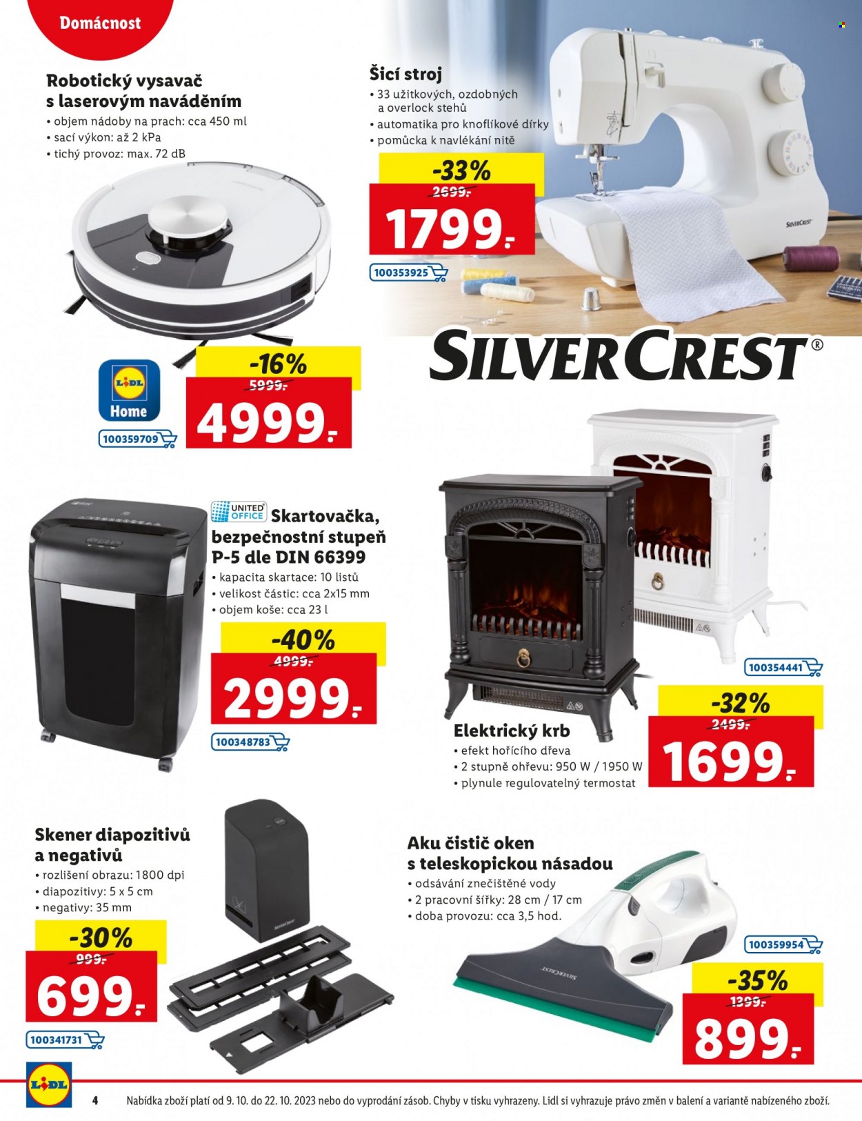 Leták Lidl - 9.10.2023 - 22.10.2023. Strana 4