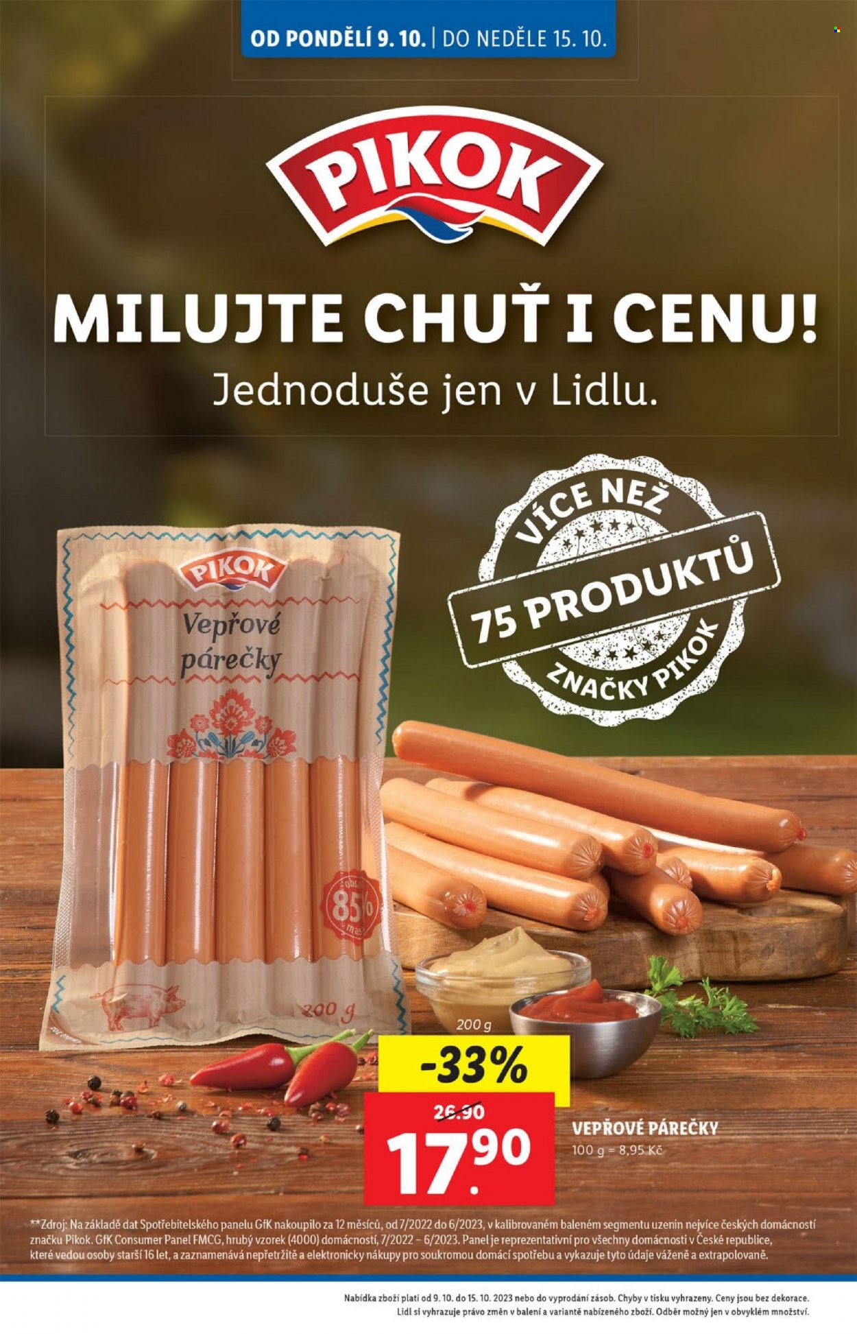 Leták Lidl - 9.10.2023 - 15.10.2023. Strana 10