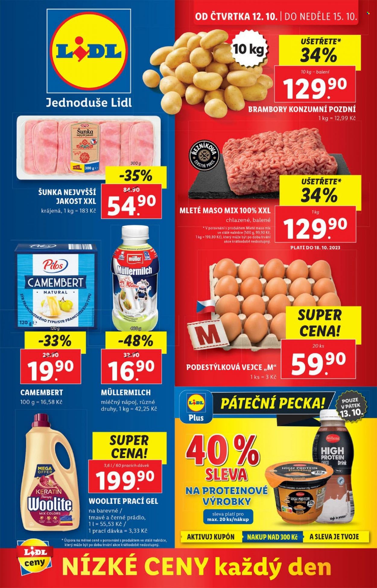 Leták Lidl - 12.10.2023 - 15.10.2023. Strana 1