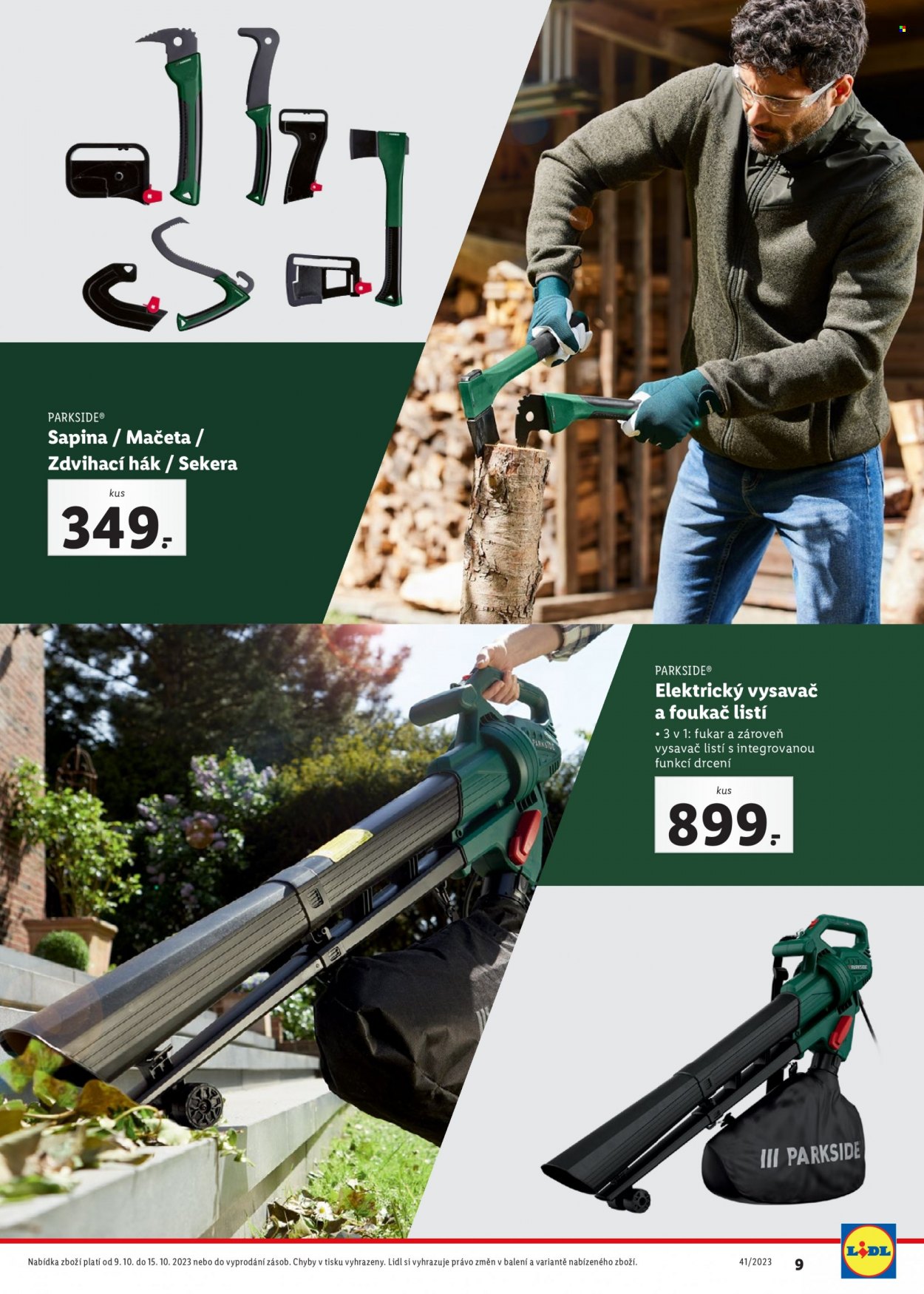 Leták Lidl - 9.10.2023 - 15.10.2023. Strana 9