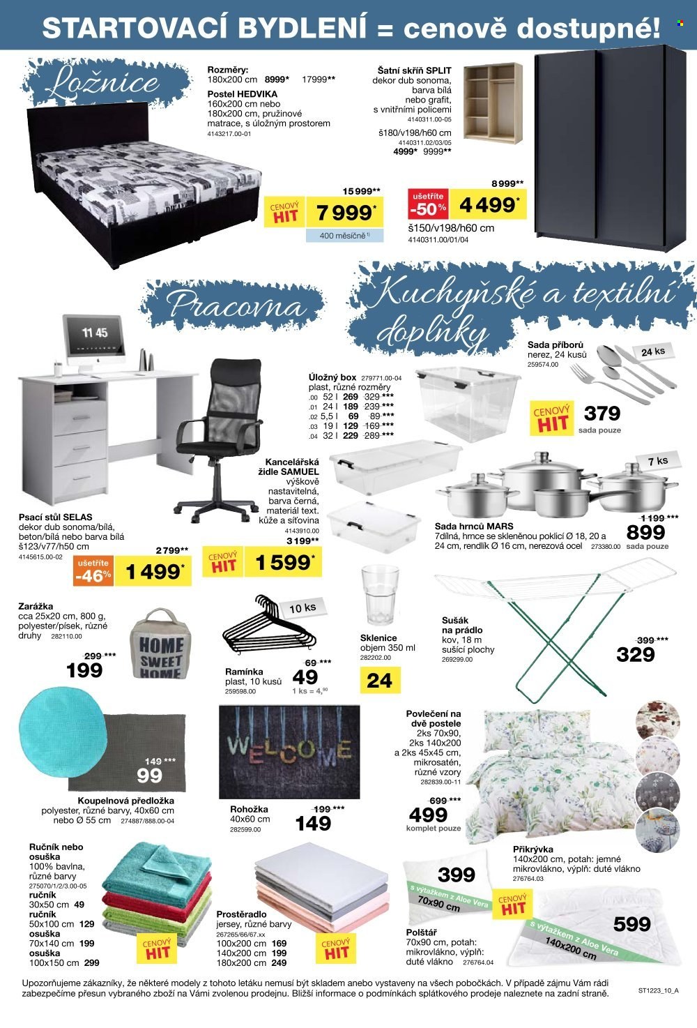 Leták SCONTO NÁBYTEK - 20.9.2023 - 10.10.2023. Strana 10