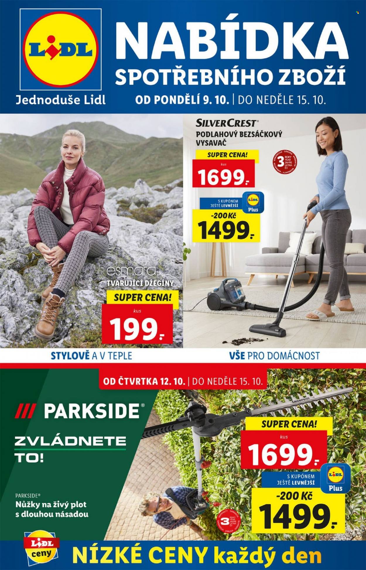 Leták Lidl - 9.10.2023 - 15.10.2023. Strana 1