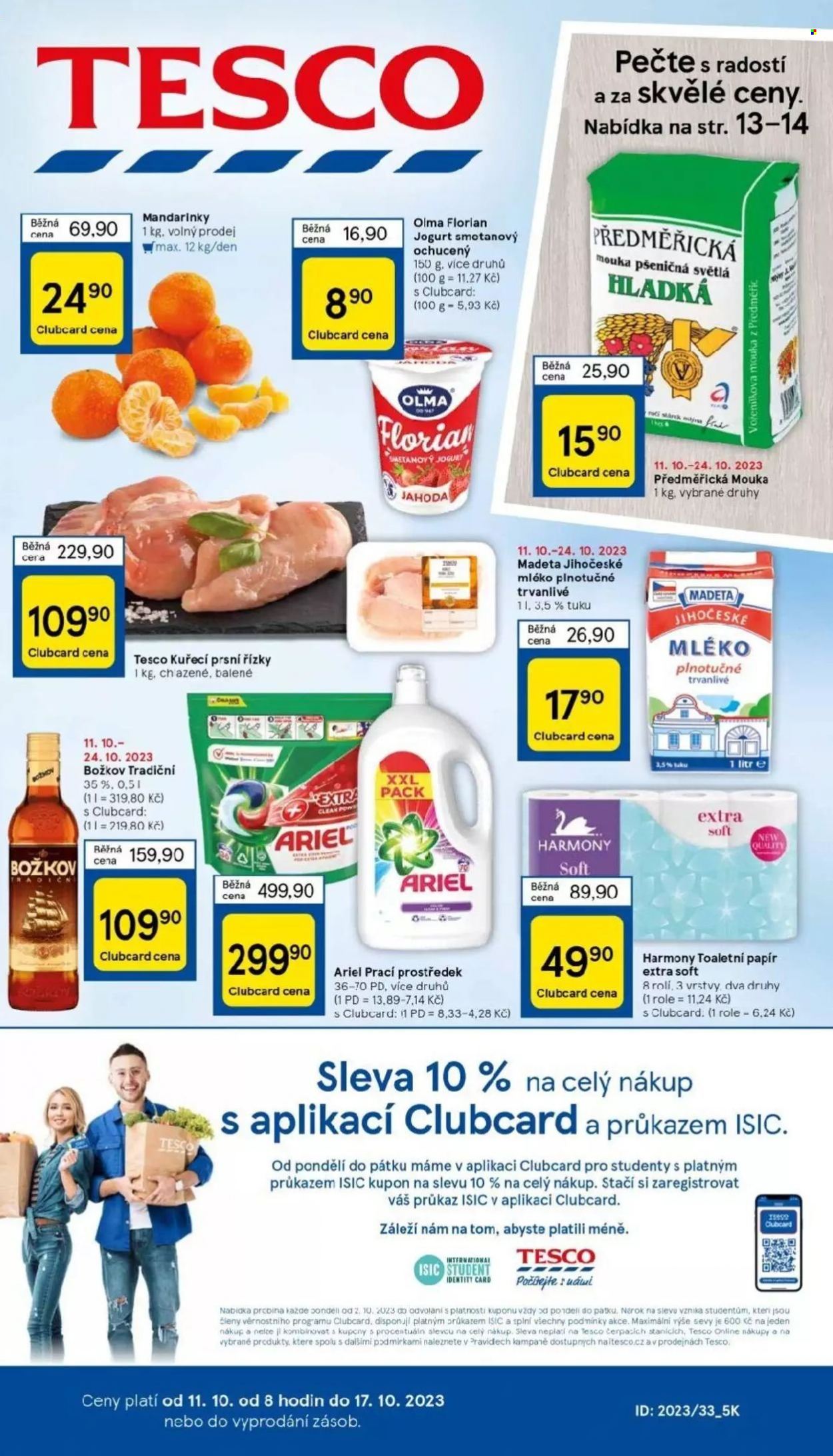 Leták TESCO hypermarket - 11.10.2023 - 17.10.2023. Strana 1