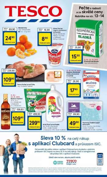 Leták TESCO hypermarket - 11.10.2023 - 17.10.2023.