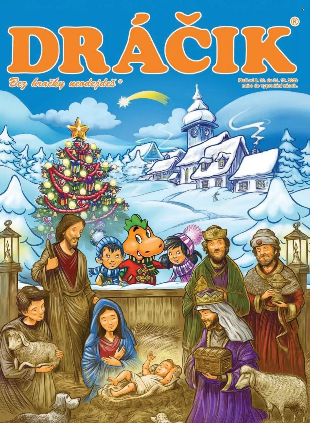 Leták DRÁČIK - 8.10.2023 - 31.12.2023. Strana 1