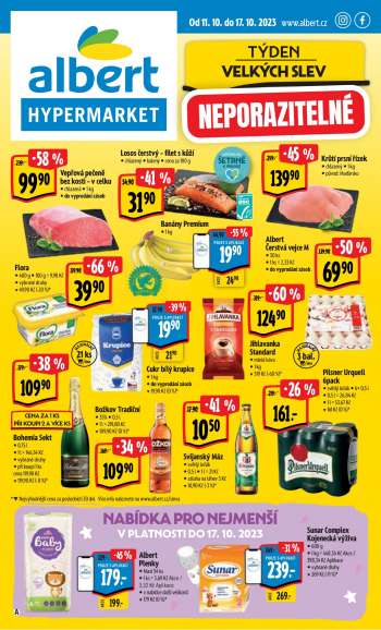 Leták Albert Hypermarket - 11.10.2023 - 17.10.2023.